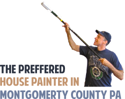 Mark is the preferred house painter in Montgomery County PA